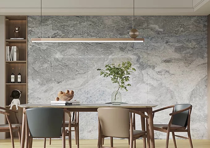 Easy Tile large-format feature wall panel